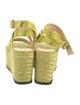 Loewe Raffia Crystal Embellishments Espadrilles