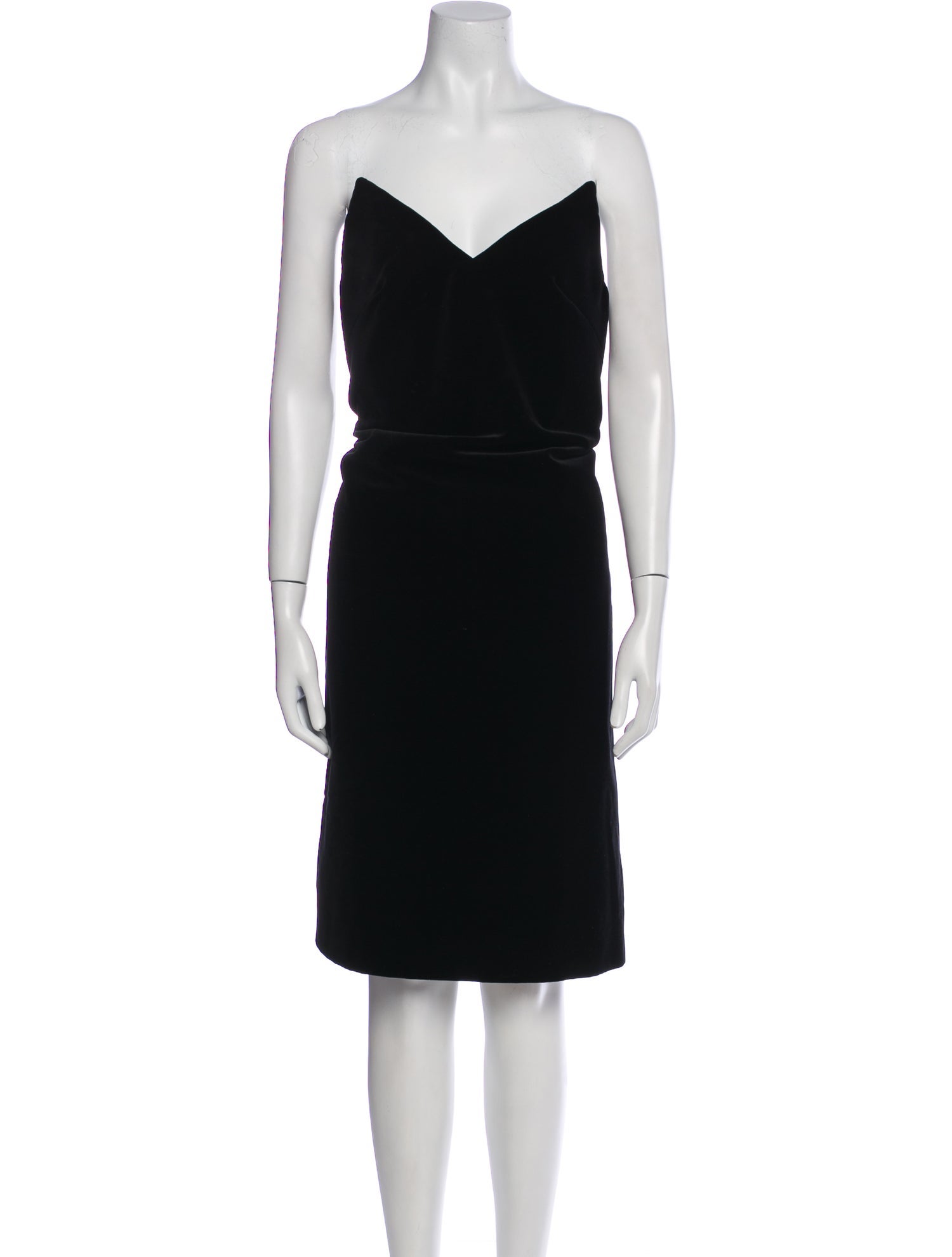 Loewe Strapless Knee-Length Dress w/ Tags