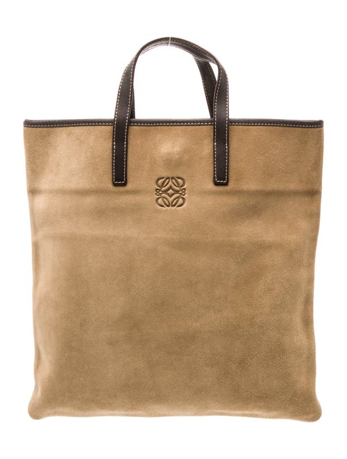 Loewe Suede Top Handle Bag