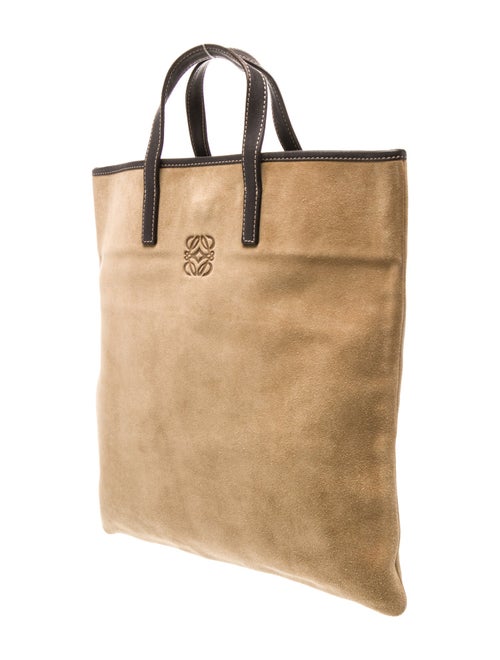 Loewe Suede Top Handle Bag