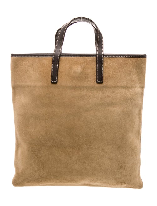 Loewe Suede Top Handle Bag
