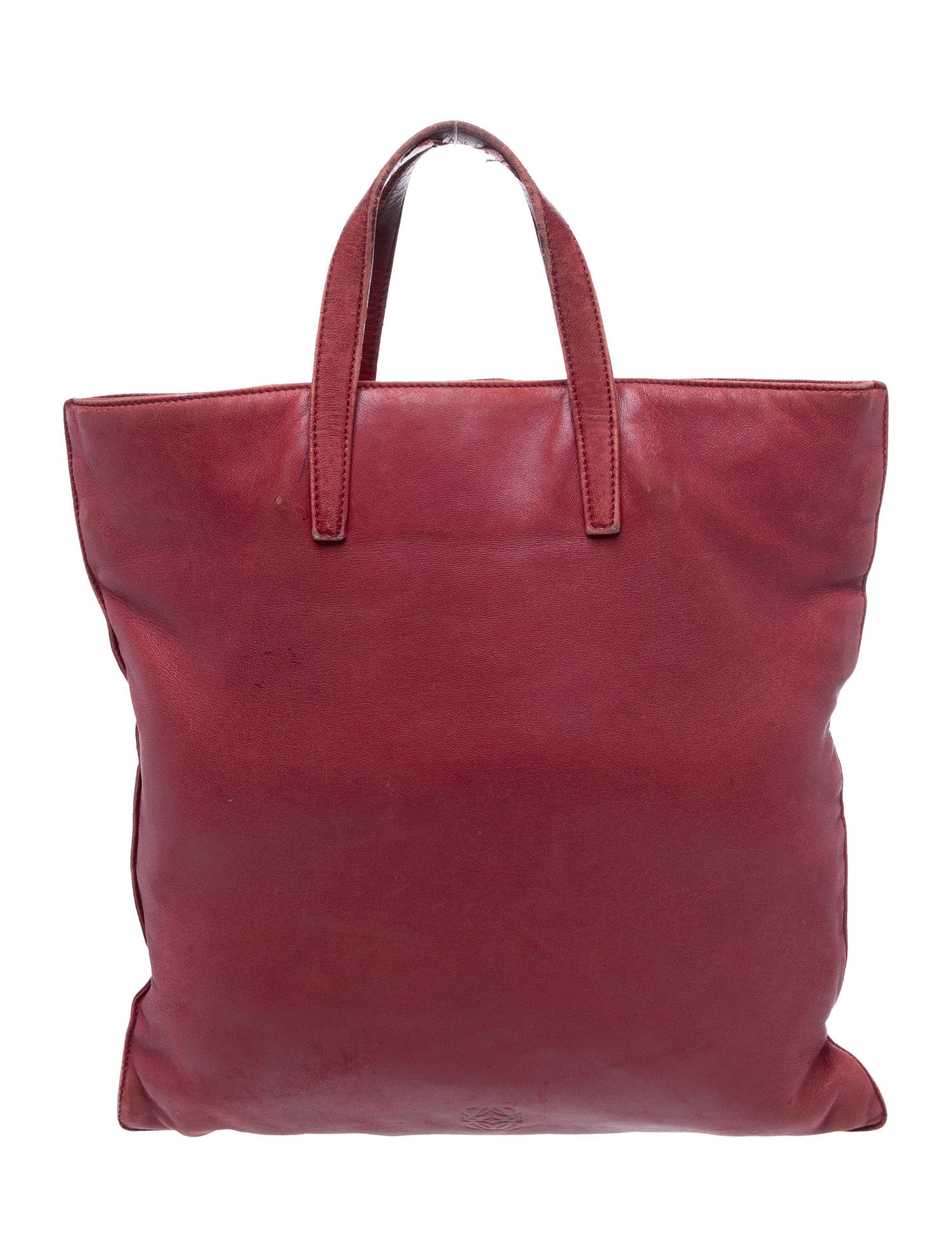 Loewe Leather Top Handle Bag
