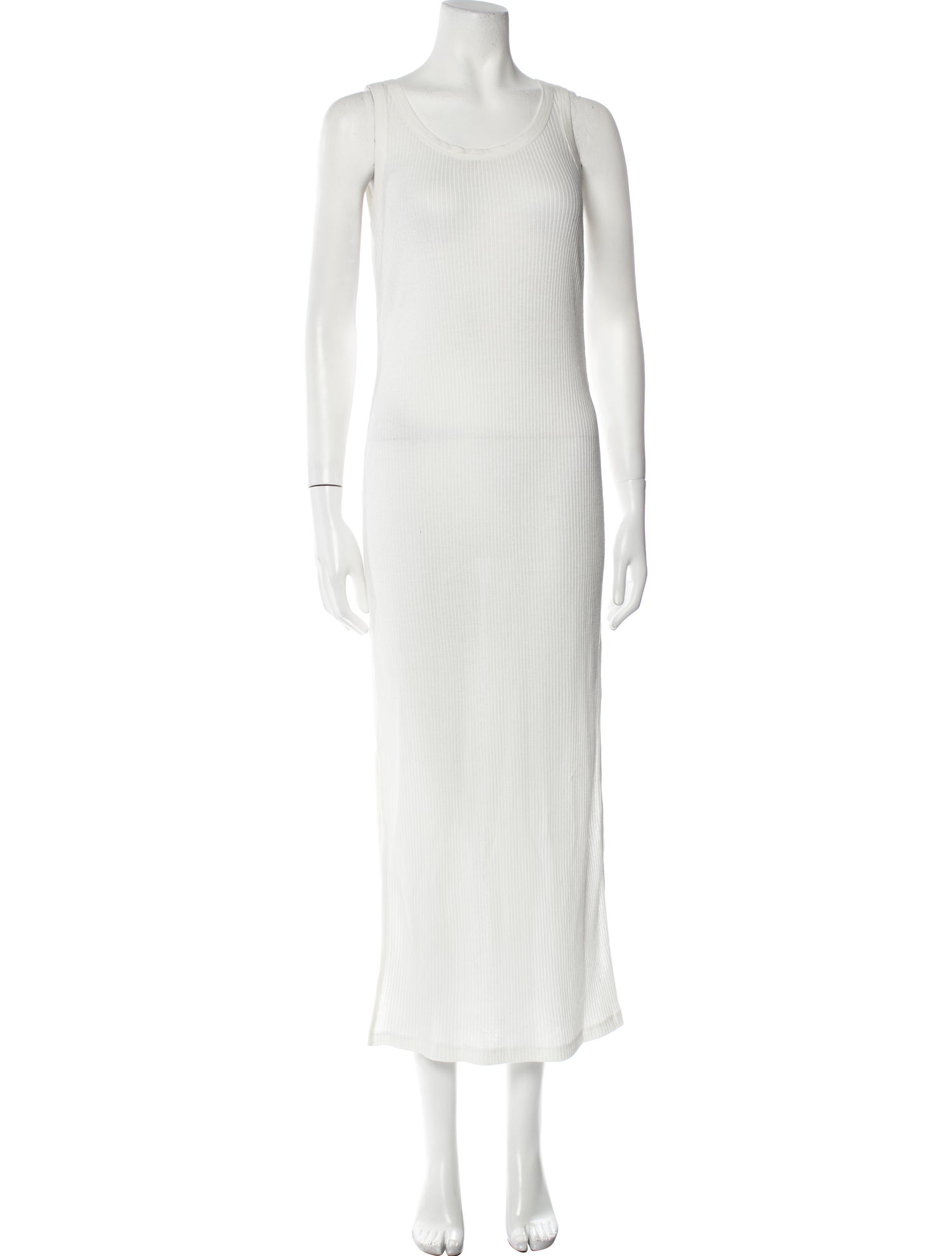 Loewe Scoop Neck Long Dress
