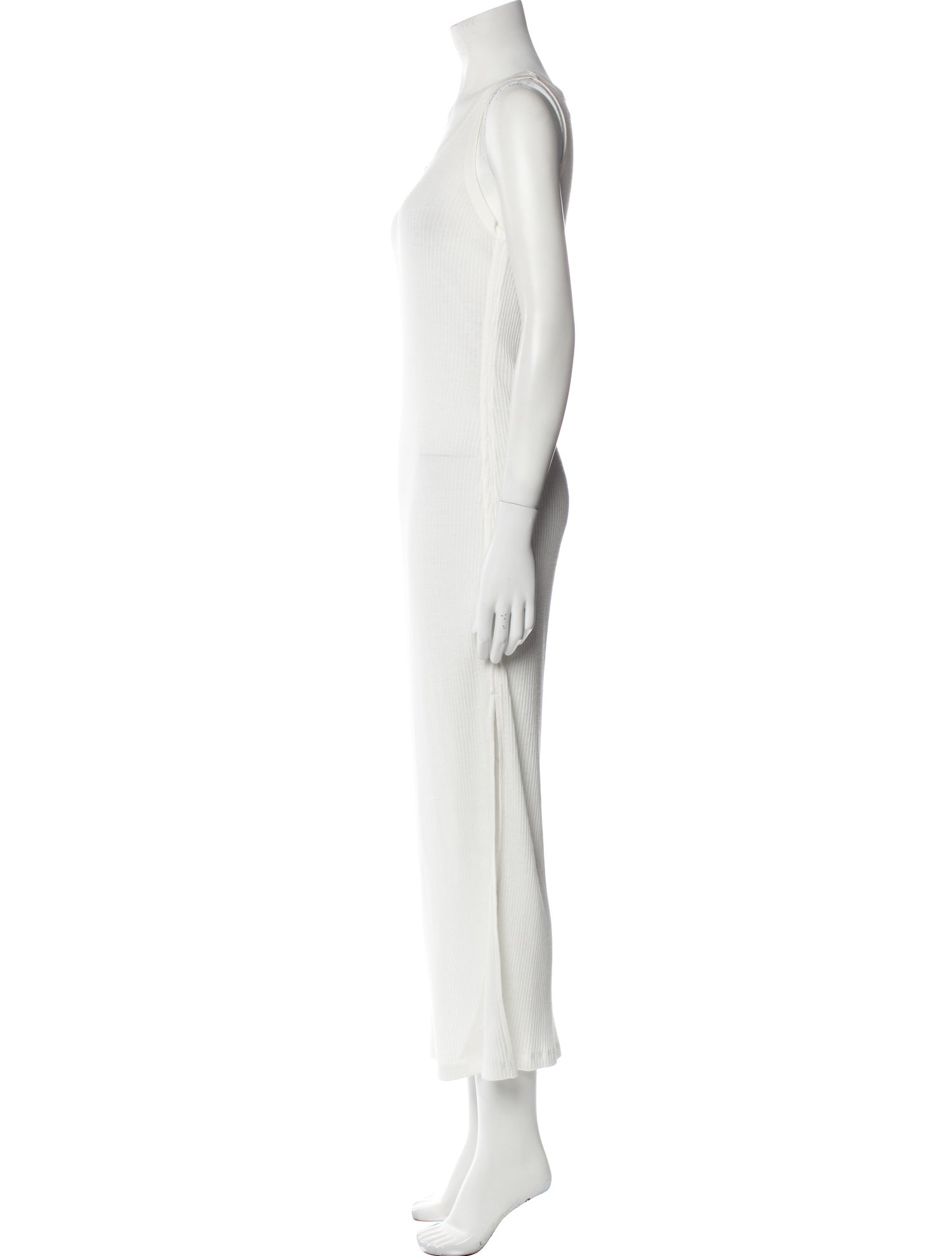 Loewe Scoop Neck Long Dress