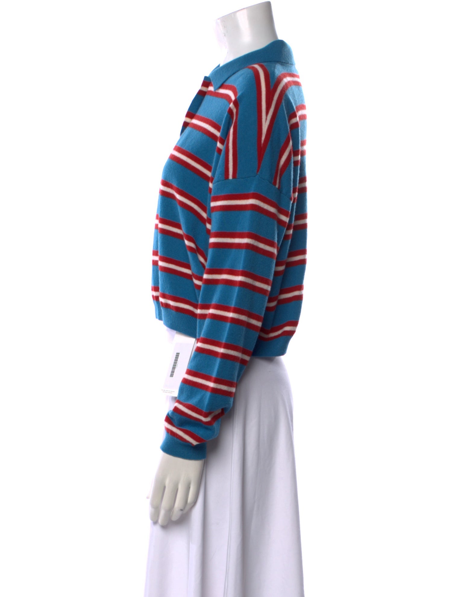 Loewe Wool Striped Crop Top