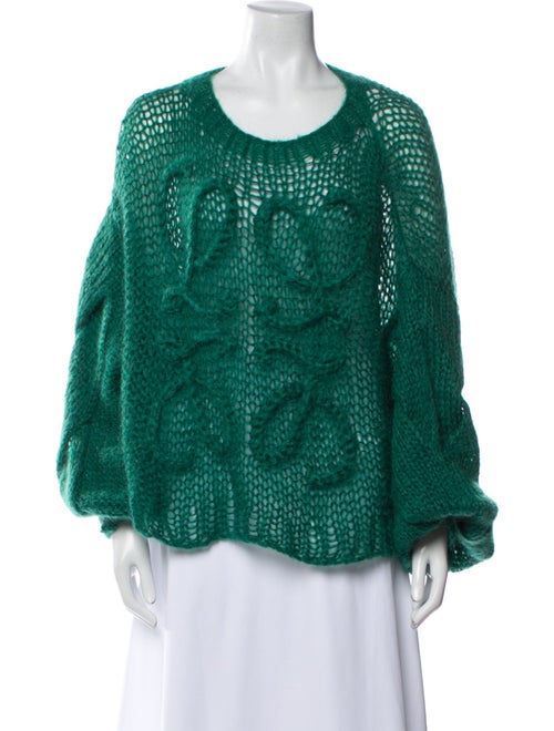 Loewe Mohair Scoop Neck Sweater