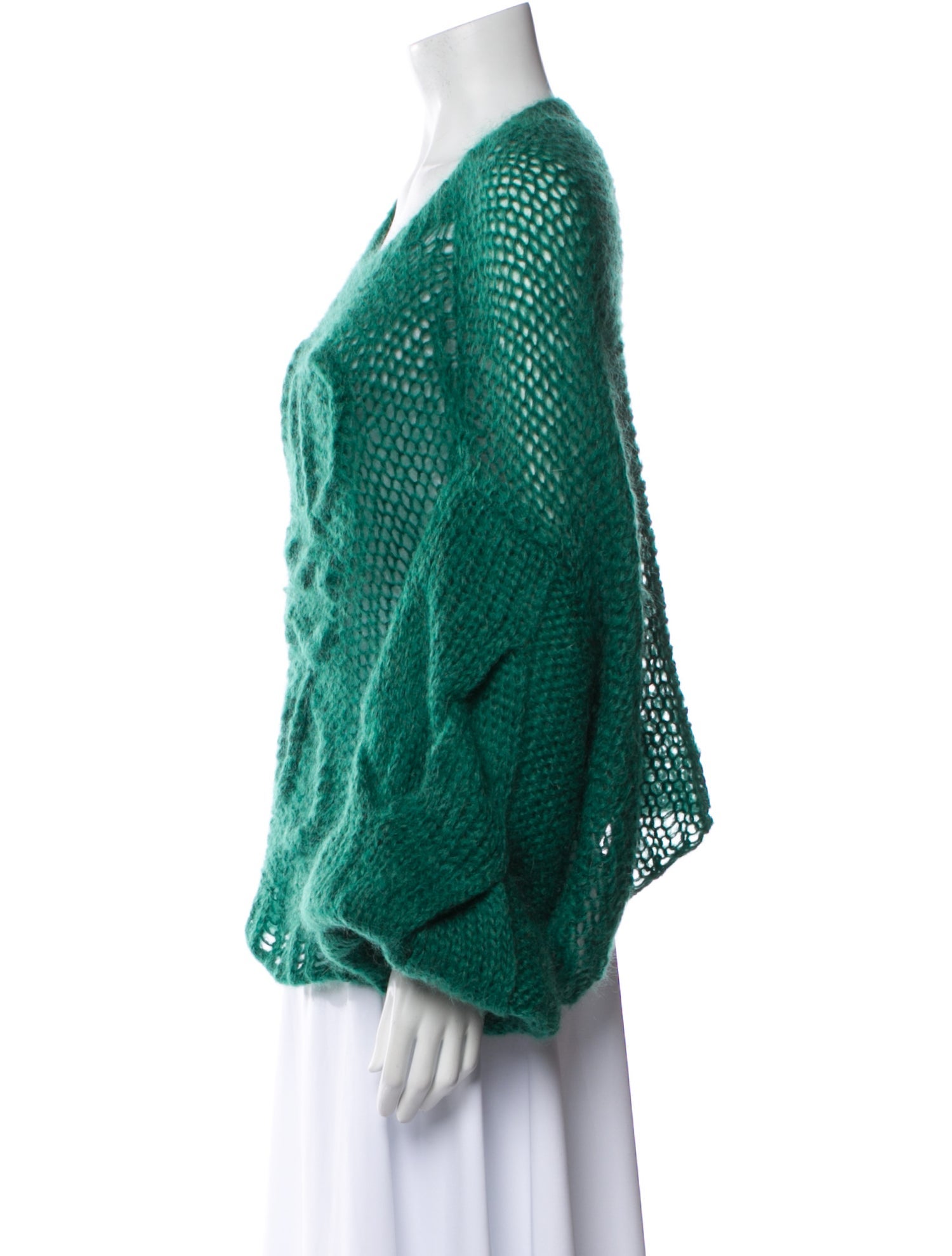 Loewe Mohair Scoop Neck Sweater