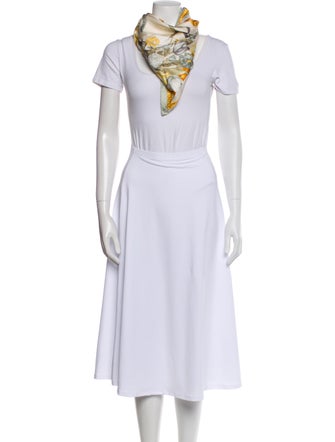 Loewe Silk Printed Scarf