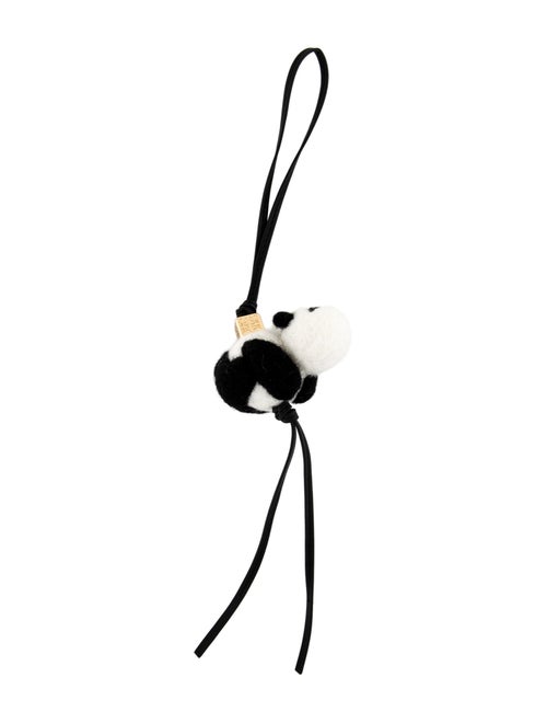 Loewe Felt Panda Bag Charm