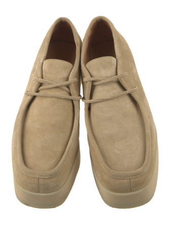 Loewe Suede Derby Shoes