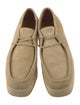 Loewe Suede Derby Shoes