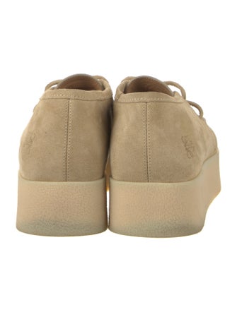 Loewe Suede Derby Shoes