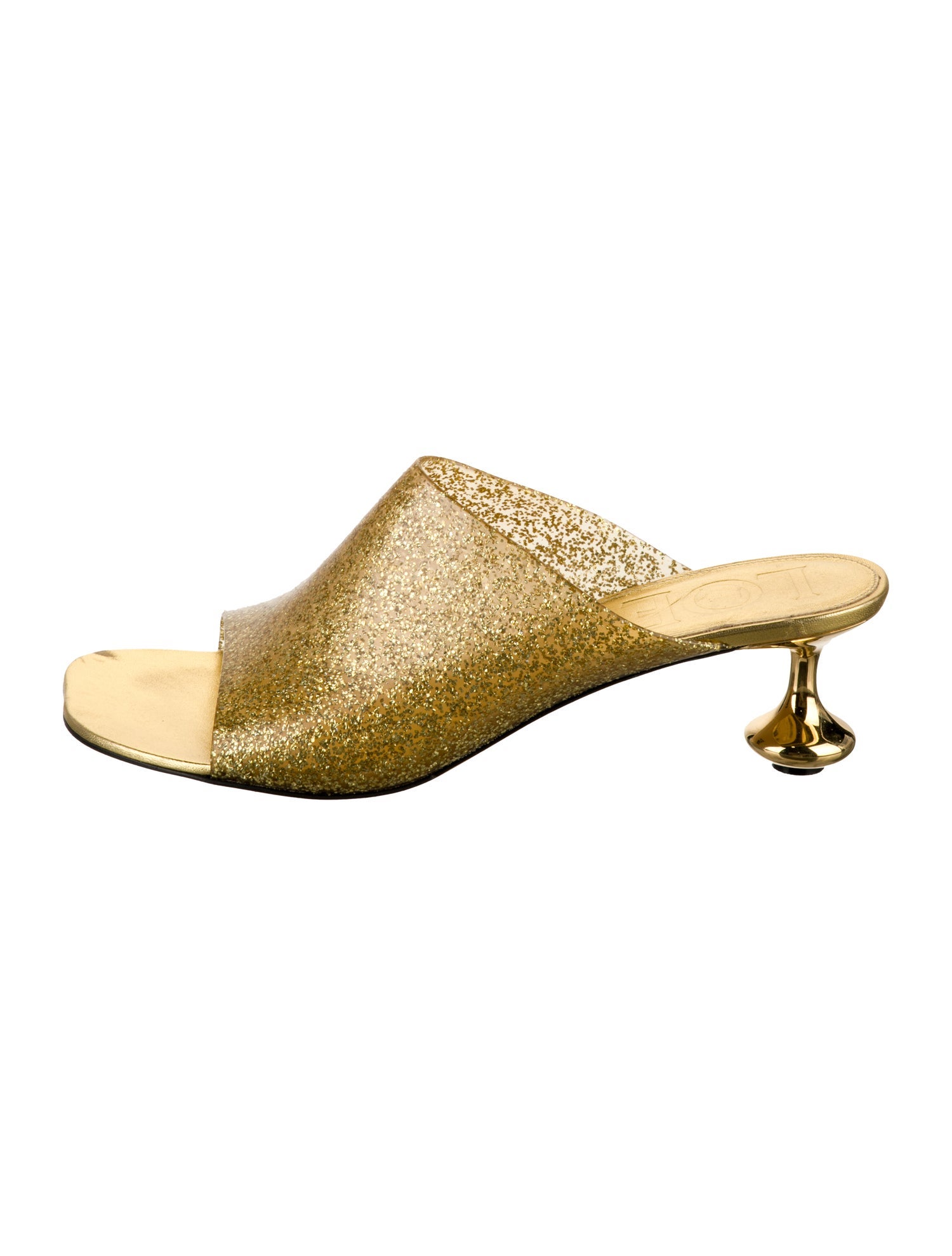 Loewe Rubber Glitter Accents Slides