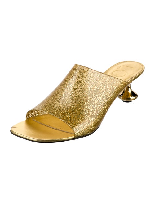 Loewe Rubber Glitter Accents Slides