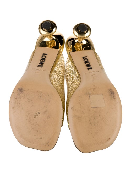 Loewe Rubber Glitter Accents Slides
