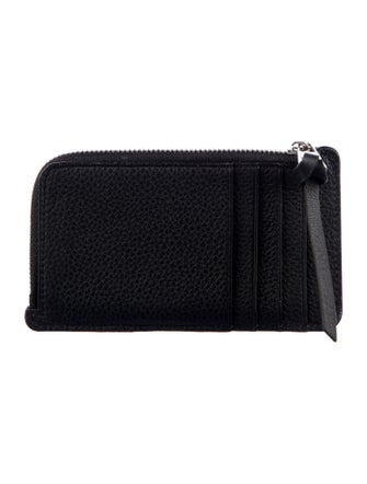 Loewe Anagram Leather Card Holder Leather Continental Wallet