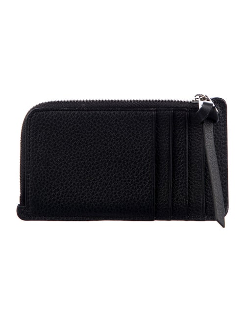 Loewe Anagram Leather Card Holder Leather Continental Wallet