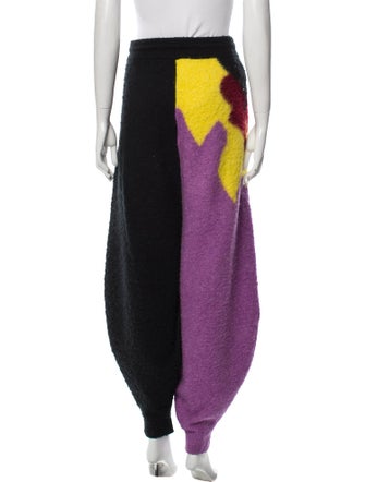 Loewe Mohair Colorblock Pattern Sweatpants