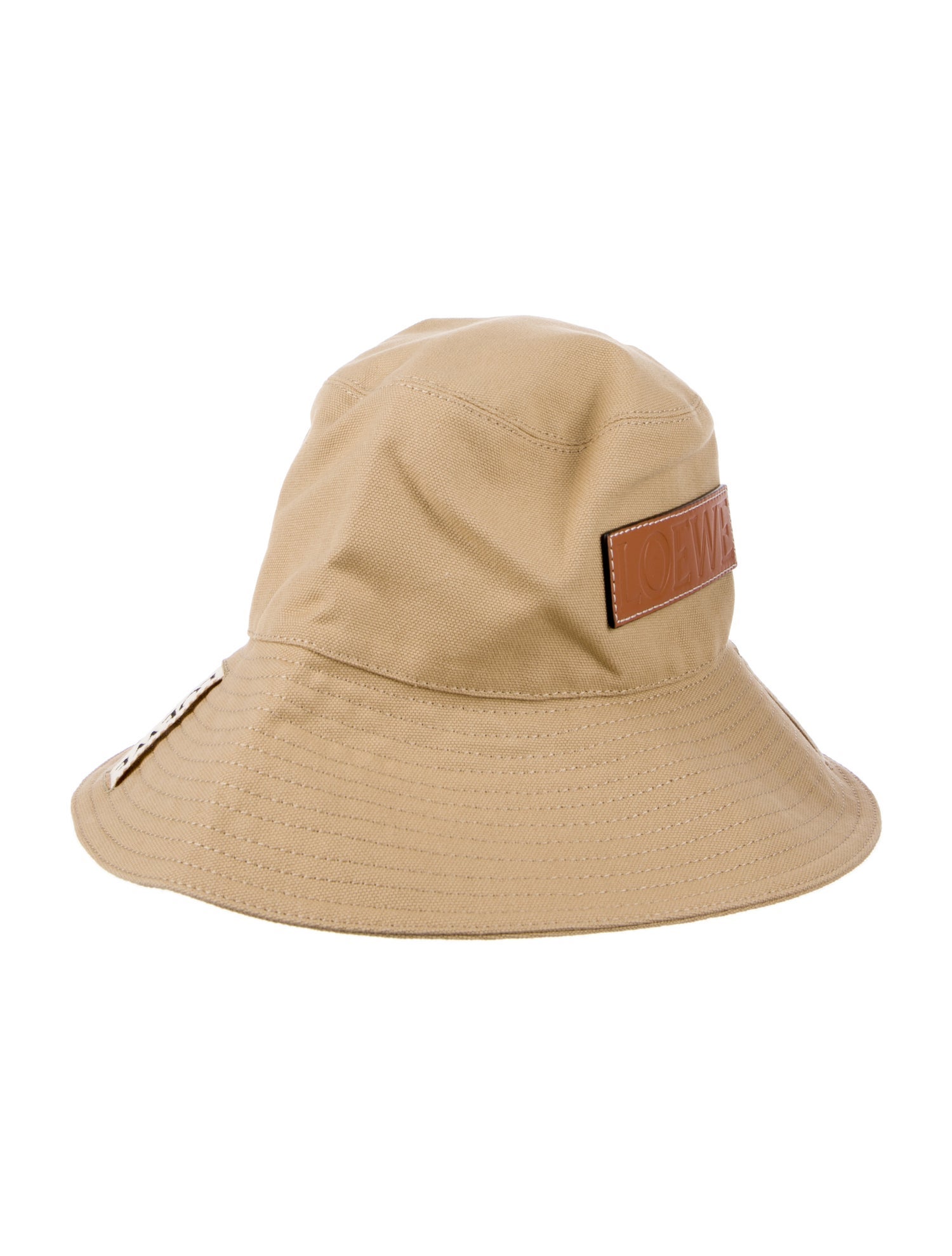 Loewe Logo Canvas Bucket Hat