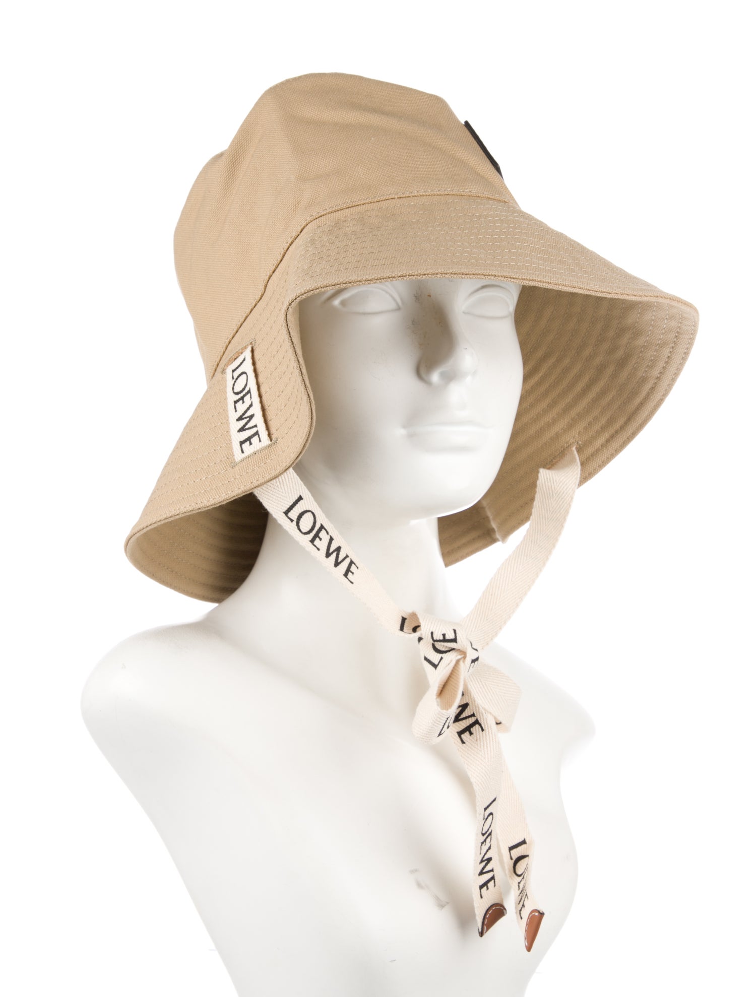 Loewe Logo Canvas Bucket Hat