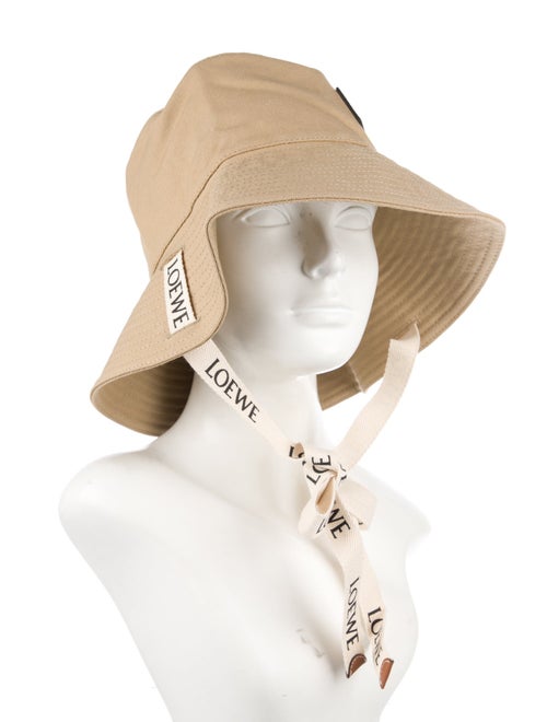 Loewe Logo Canvas Bucket Hat