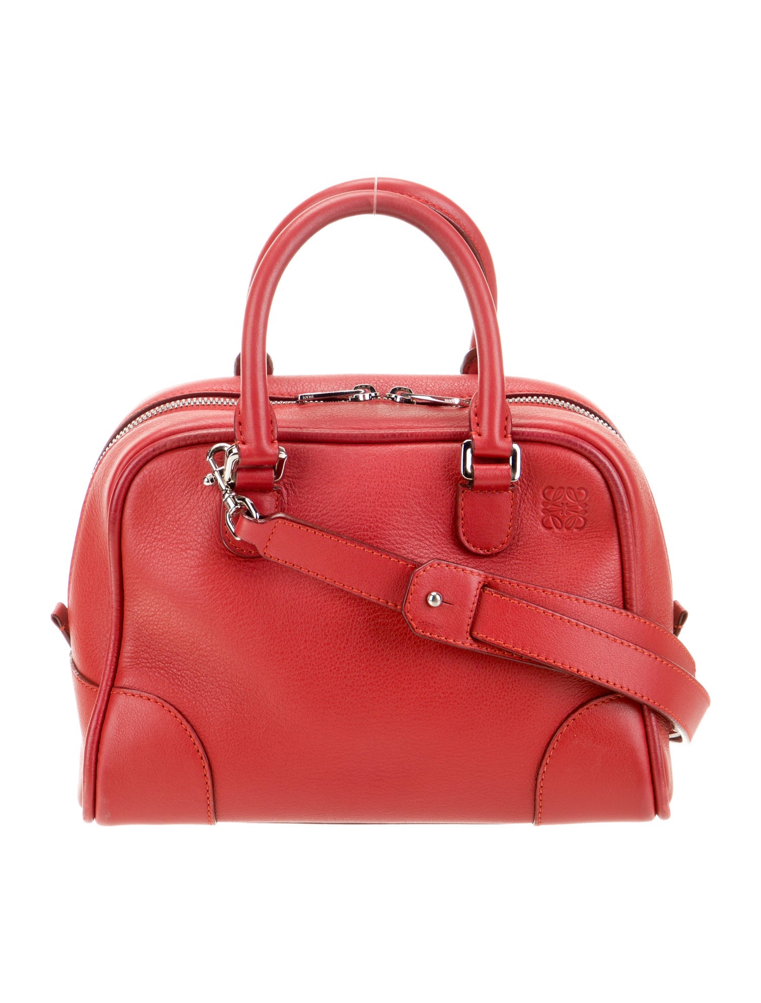Loewe Leather Top Handle Bag