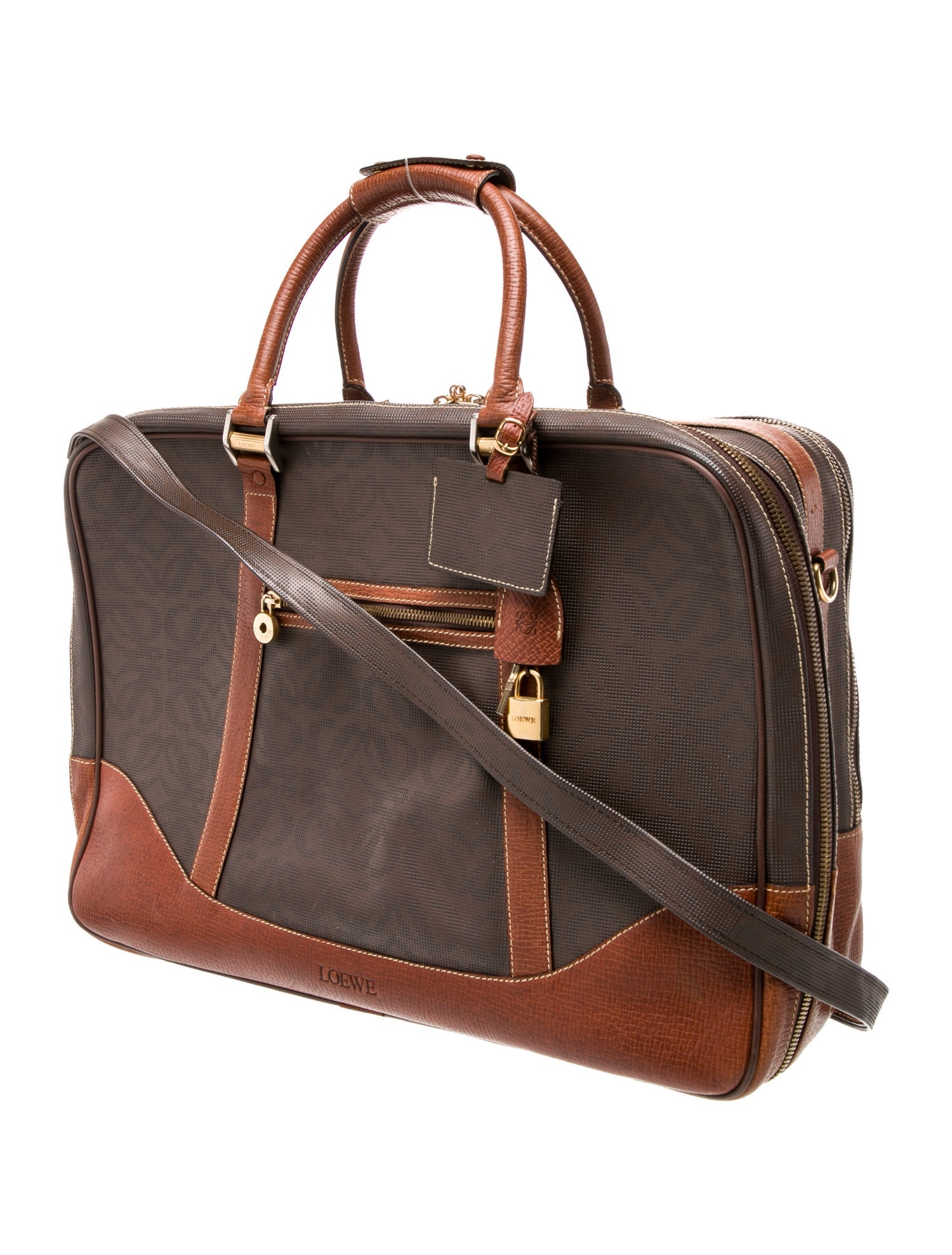 Loewe Leather Briefcase