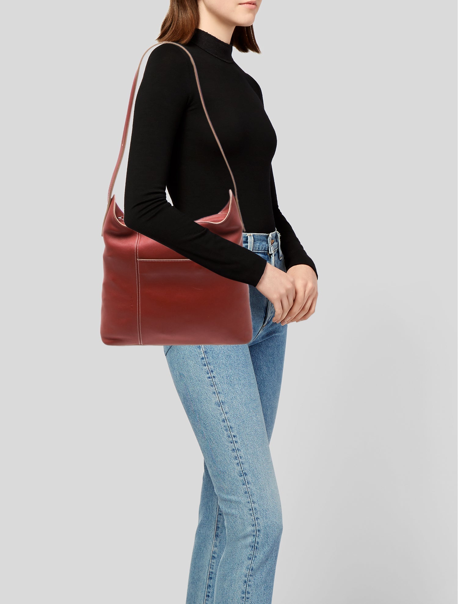 Loewe Leather Shoulder Bag