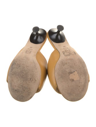 Loewe Leather Mules