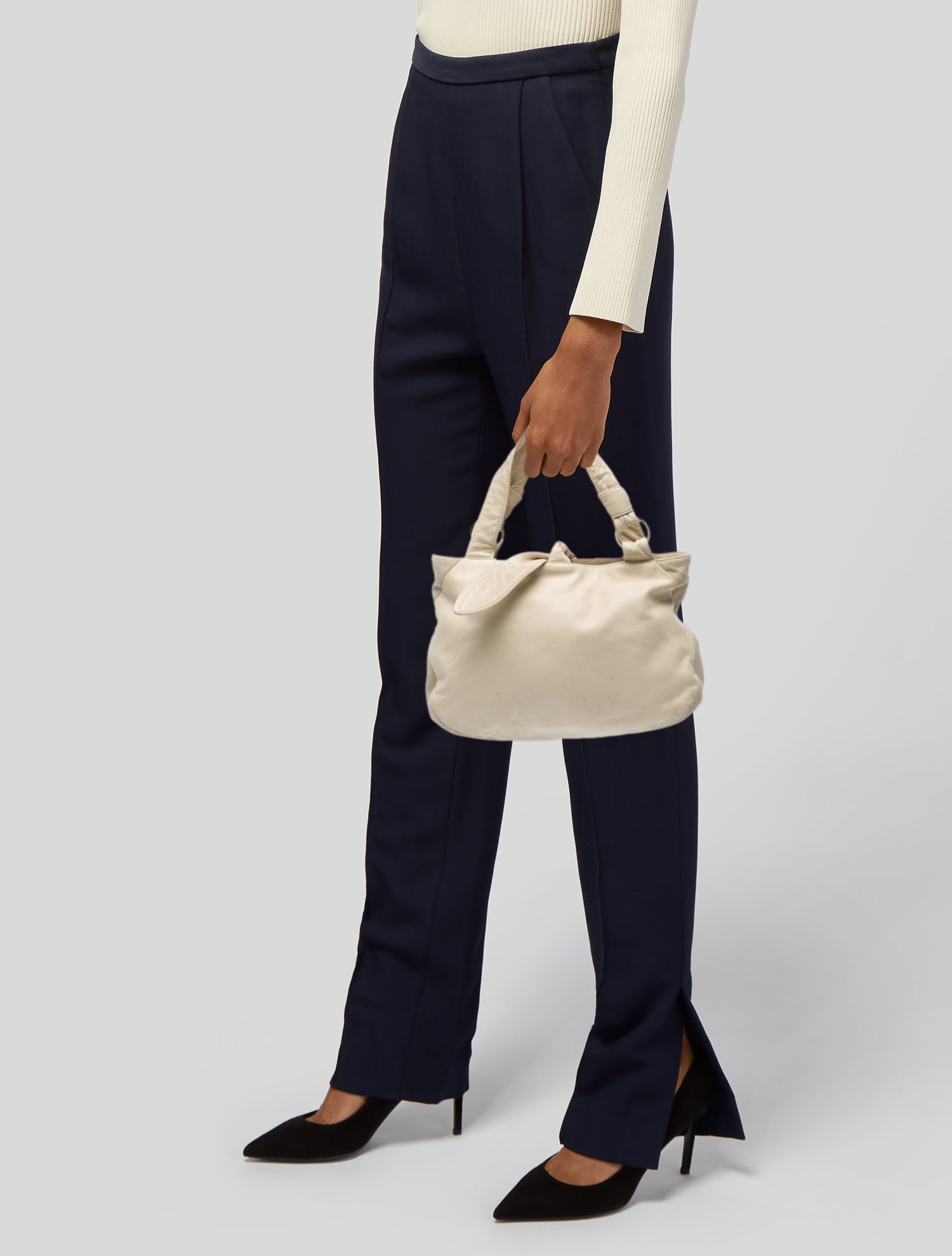 Loewe Leather Top Handle Bag Vintage