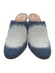 Loewe Denim Colorblock Pattern Mules