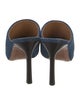 Loewe Denim Colorblock Pattern Mules