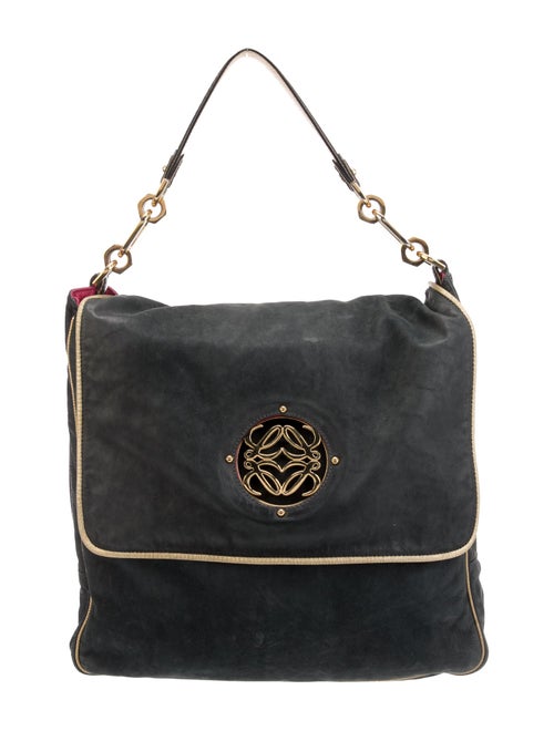 Loewe Suede Messenger Bag