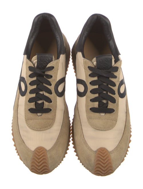 Loewe Suede Printed Sneakers