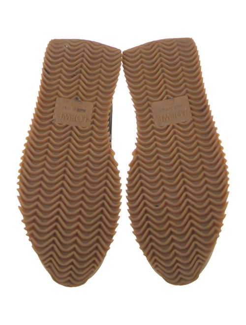 Loewe Suede Printed Sneakers