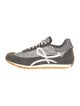 Loewe Suede Leather Trim Embellishment Sneakers