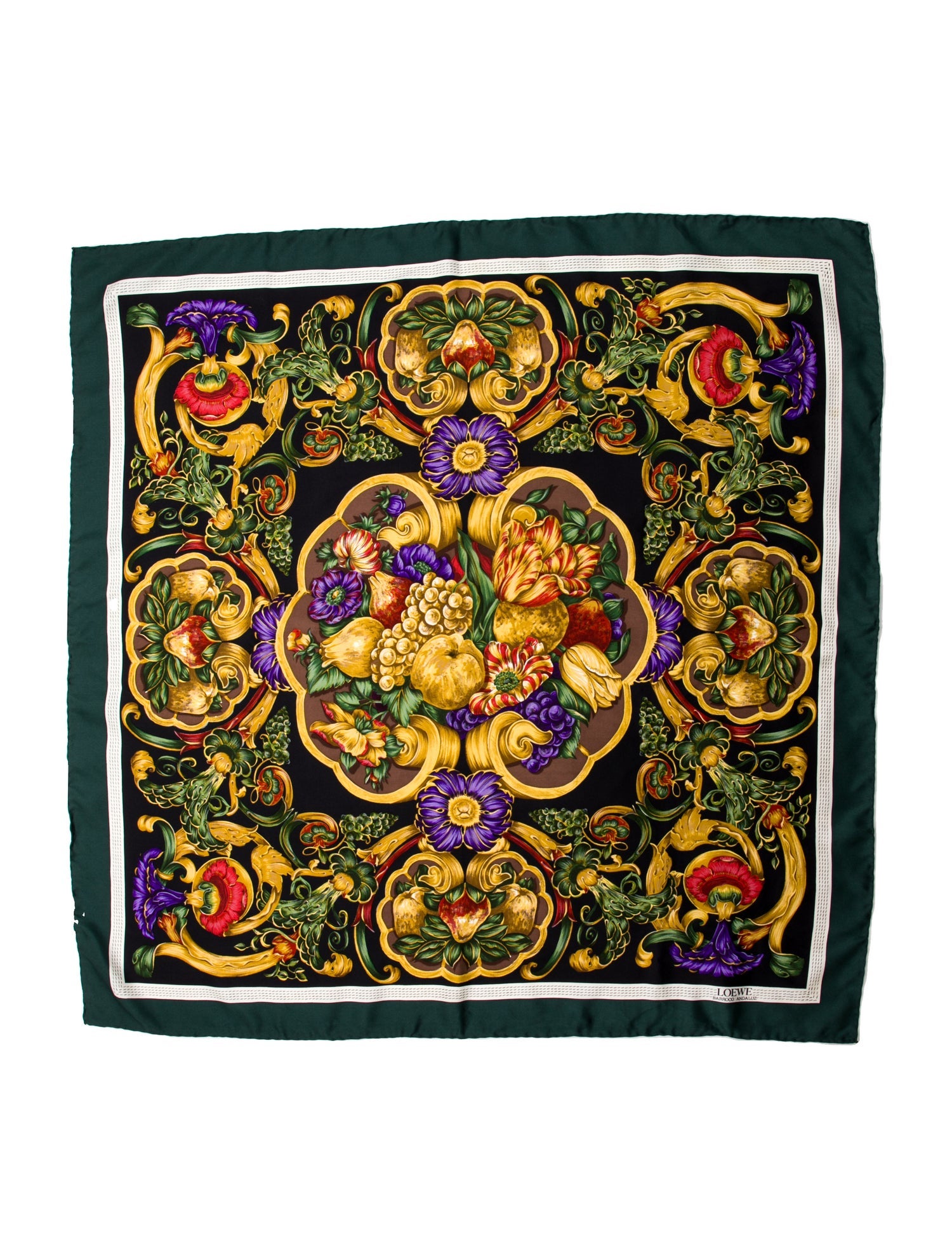 Loewe Silk Printed Scarf