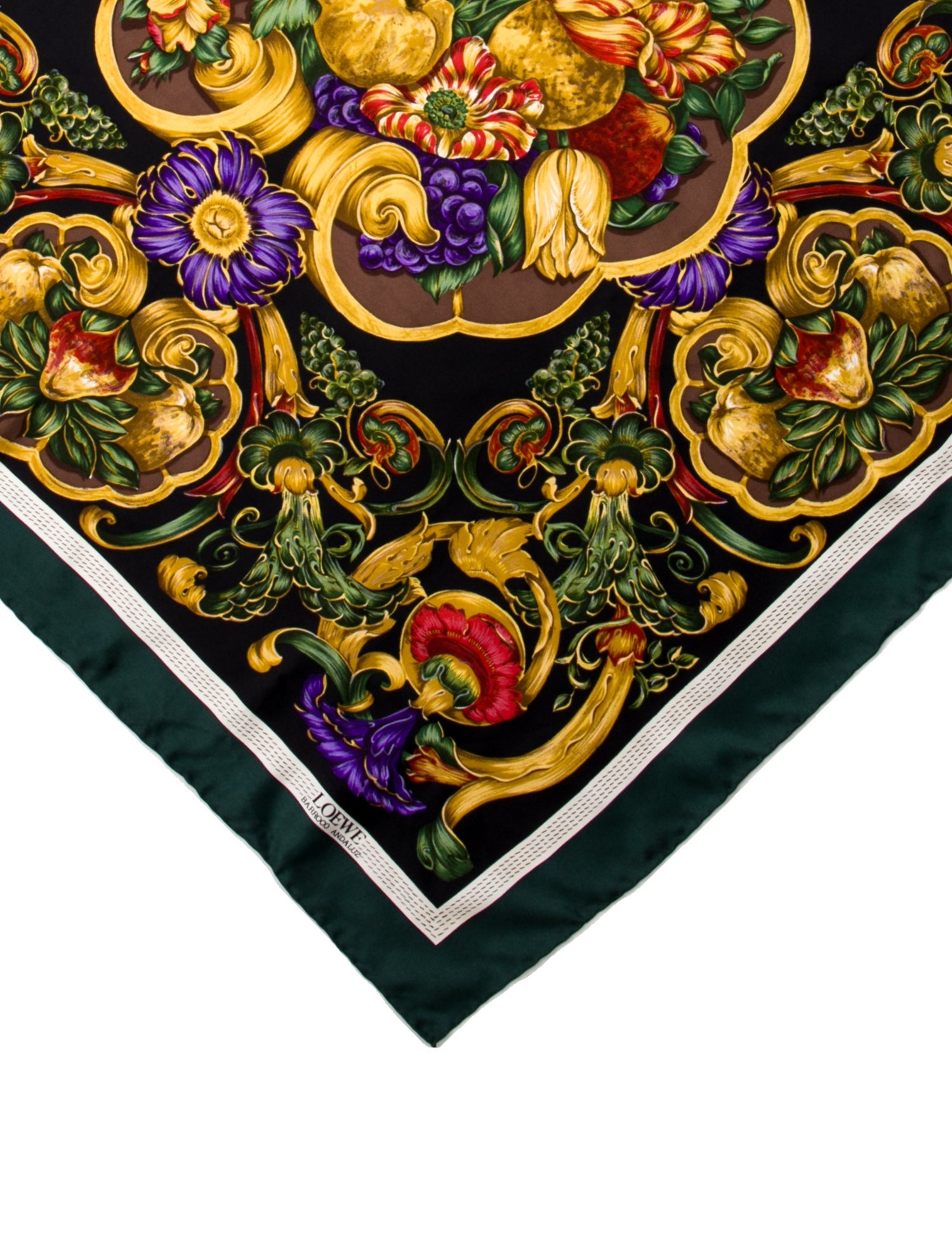 Loewe Silk Printed Scarf