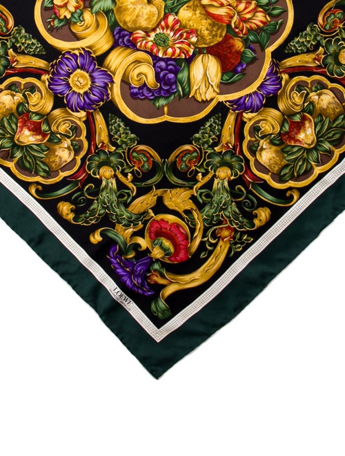Loewe Silk Printed Scarf