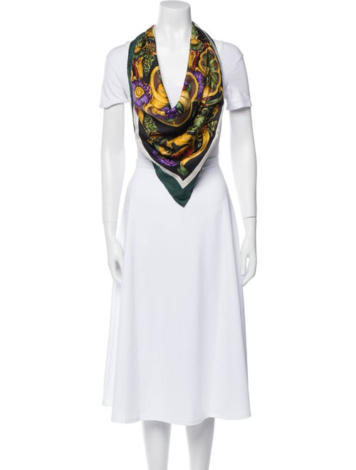 Loewe Silk Printed Scarf