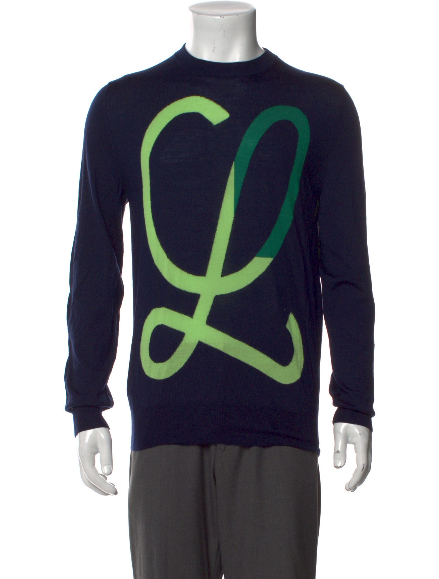 Loewe Wool Graphic Print Pullover