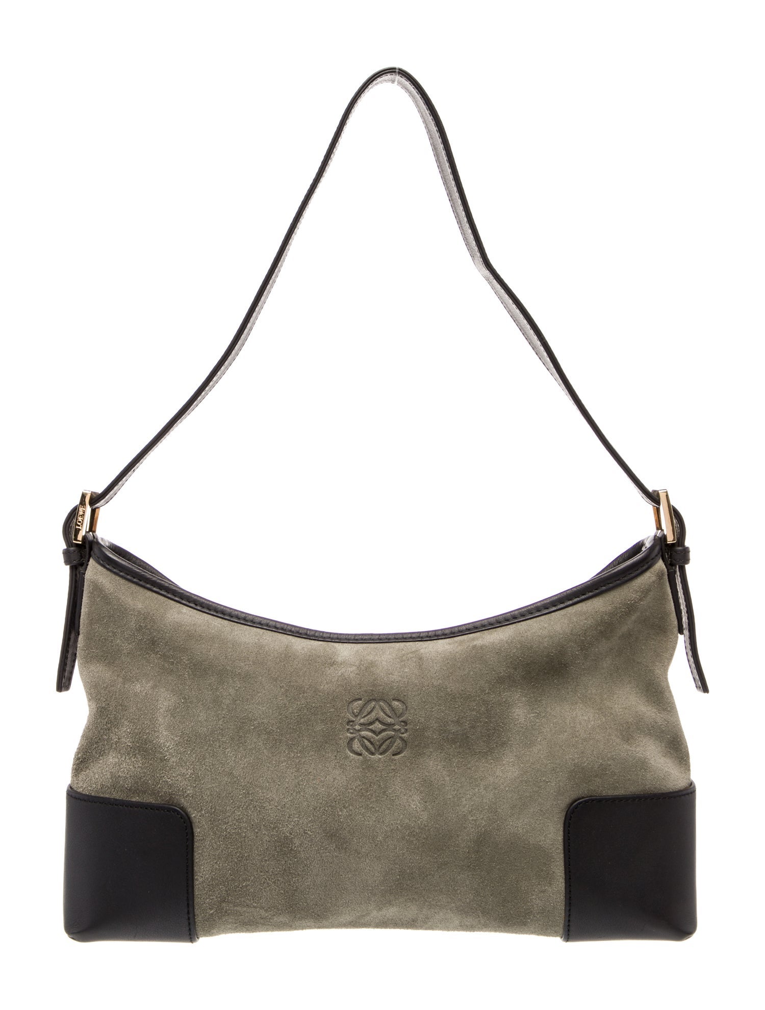 Loewe Suede Shoulder Bag