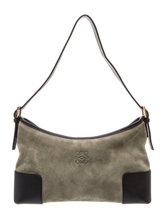 Loewe Suede Shoulder Bag
