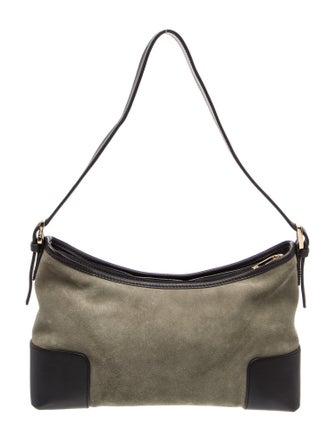 Loewe Suede Shoulder Bag