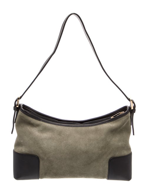 Loewe Suede Shoulder Bag