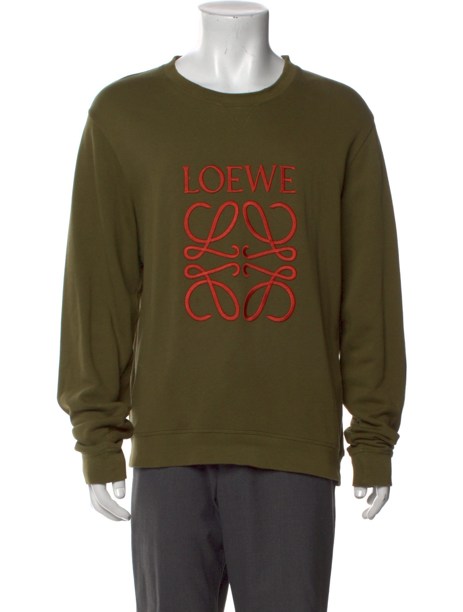 Loewe Graphic Print Crew Neck Pullover