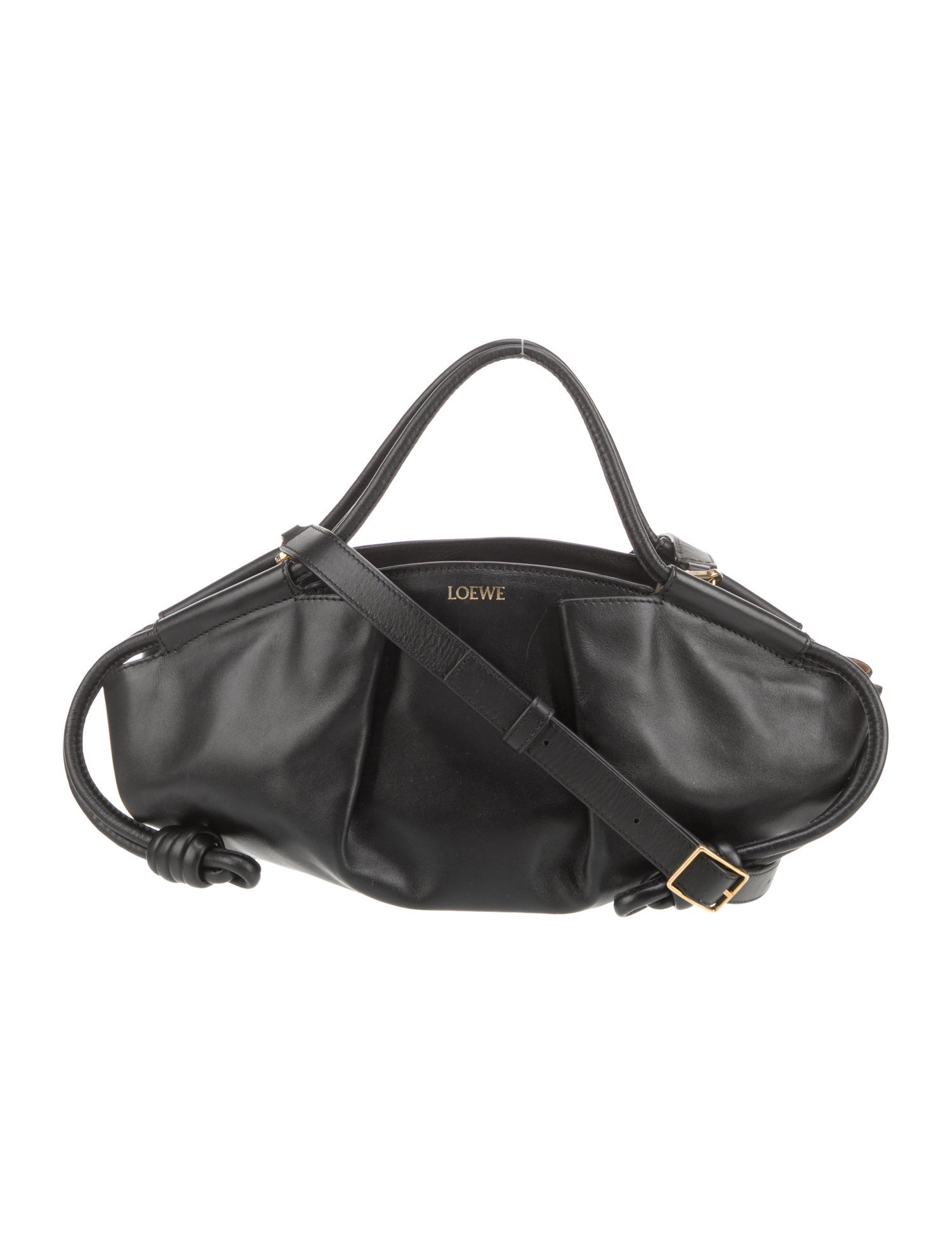Loewe Leather Top Handle Bag