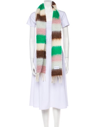 Loewe Mohair Striped Scarf
