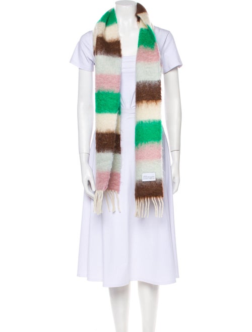 Loewe Mohair Striped Scarf