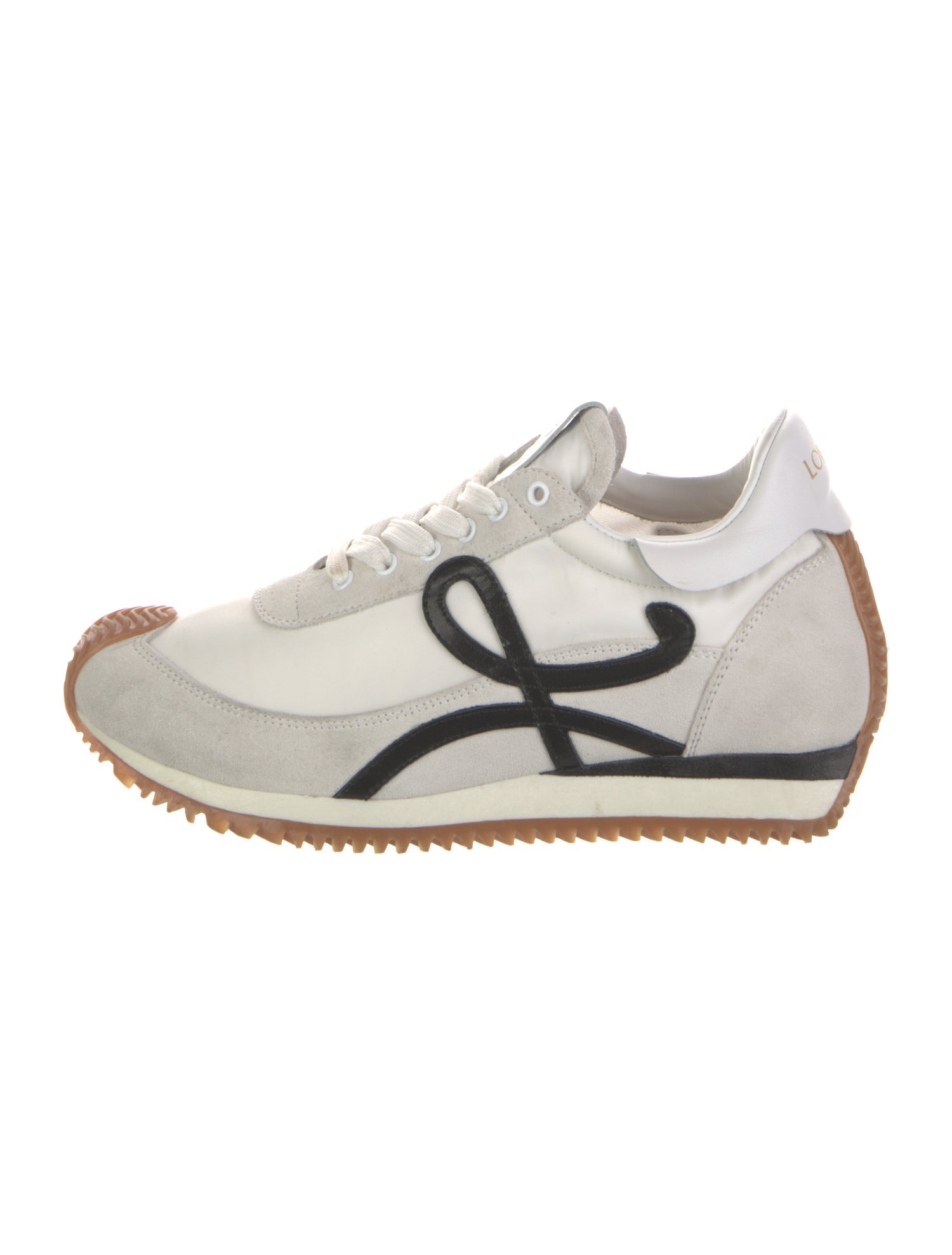 Loewe Suede Printed Sneakers